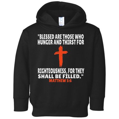 Matthew 56 Bible Verses Scripture Toddler Hoodie