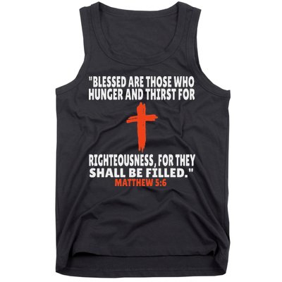 Matthew 56 Bible Verses Scripture Tank Top