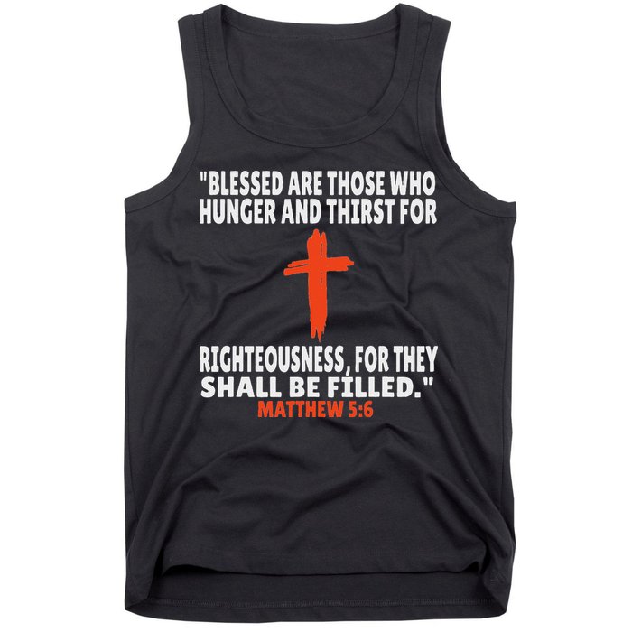 Matthew 56 Bible Verses Scripture Tank Top