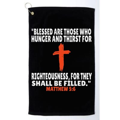 Matthew 56 Bible Verses Scripture Golf Towel