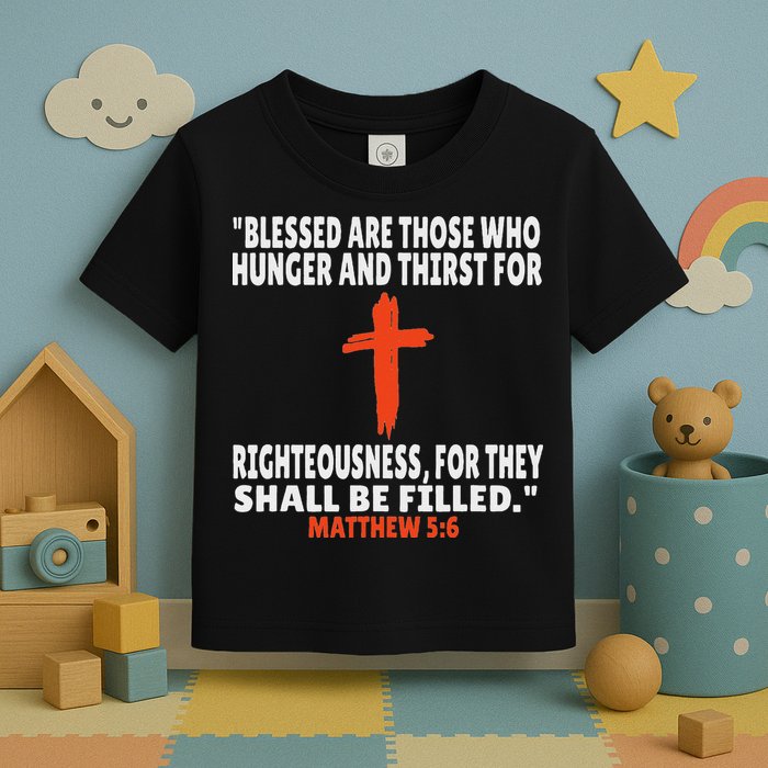 Matthew 56 Bible Verses Scripture Toddler T-Shirt