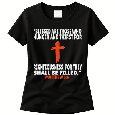 Matthew 56 Bible Verses Scripture Womens T-Shirt