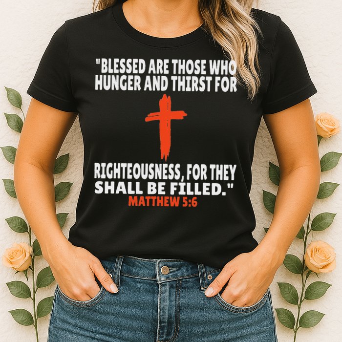 Matthew 56 Bible Verses Scripture Womens T-Shirt