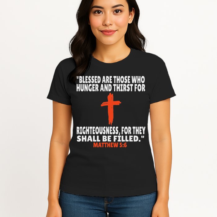 Matthew 56 Bible Verses Scripture Womens T-Shirt