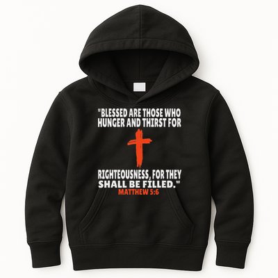 Matthew 56 Bible Verses Scripture Kids Hoodie