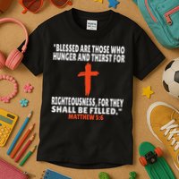 Matthew 56 Bible Verses Scripture Kids T-Shirt