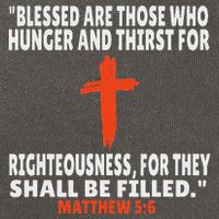 Matthew 56 Bible Verses Scripture Cotton Canvas Backpack
