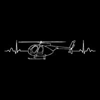 Md 500 Helicopter Heartbeat Womens Tank Top