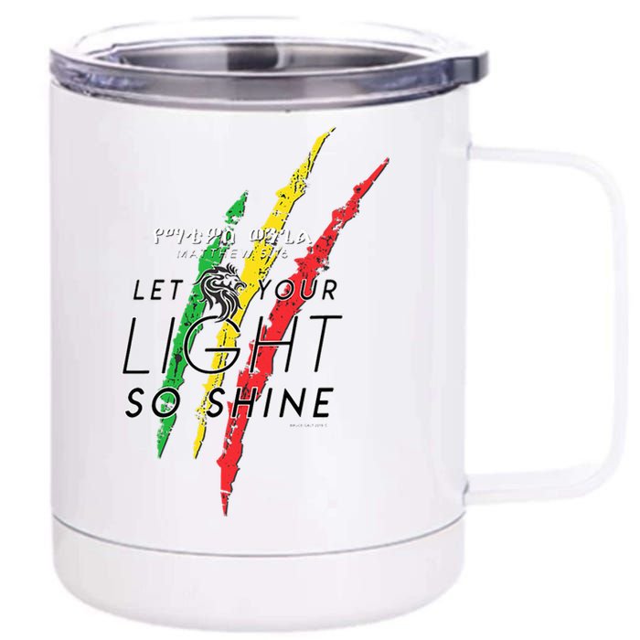 Matthew 516 Let Your Light So Shine Lion Of Judah 12 oz Stainless Steel Tumbler Cup