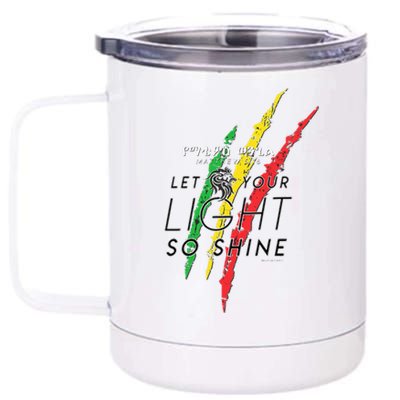 Matthew 516 Let Your Light So Shine Lion Of Judah 12 oz Stainless Steel Tumbler Cup