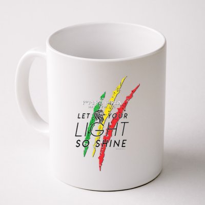 Matthew 516 Let Your Light So Shine Lion Of Judah Coffee Mug