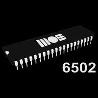 Mos 6502 Cpu By Retro  7-Panel Snapback Hat