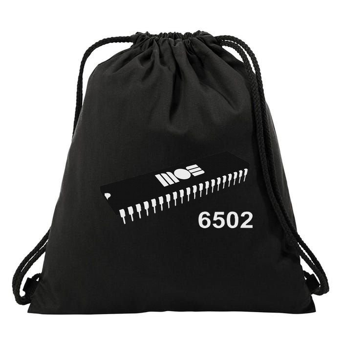 Mos 6502 Cpu By Retro  Drawstring Bag