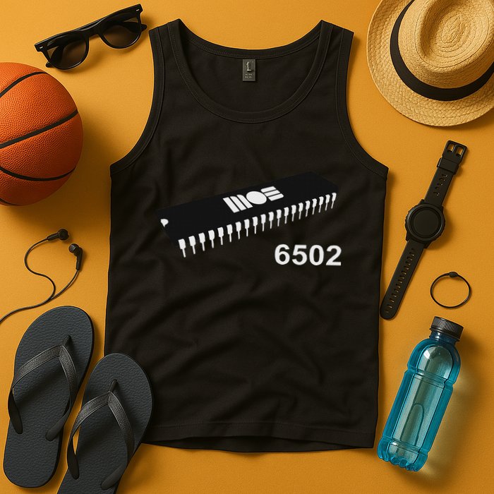 Mos 6502 Cpu By Retro  Tank Top