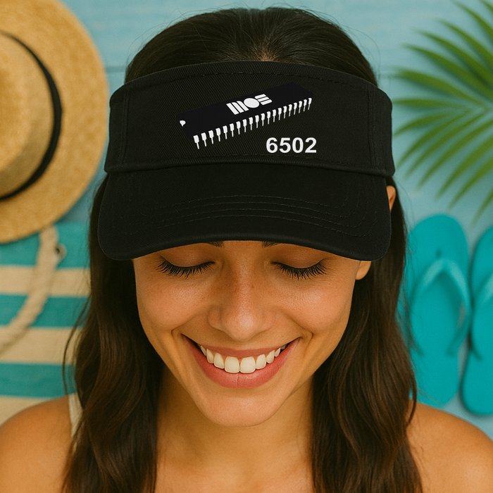 Mos 6502 Cpu By Retro  Valucap Bio-Washed Visor