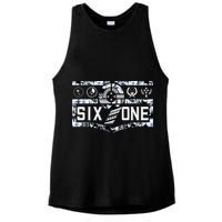 Micronesia 691 Pohnpei Chuuk Yap Kosrae Ladies PosiCharge Tri-Blend Wicking Tank
