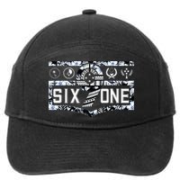 Micronesia 691 Pohnpei Chuuk Yap Kosrae 7-Panel Snapback Hat