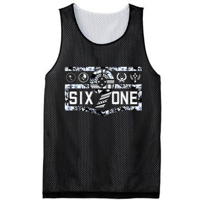 Micronesia 691 Pohnpei Chuuk Yap Kosrae Mesh Reversible Basketball Jersey Tank