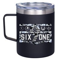 Micronesia 691 Pohnpei Chuuk Yap Kosrae 12oz Stainless Steel Coffee Mug