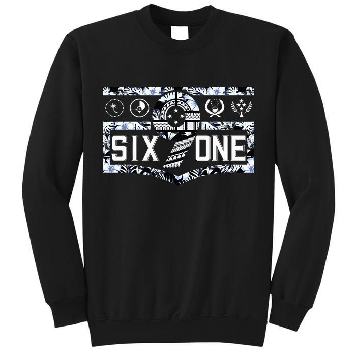 Micronesia 691 Pohnpei Chuuk Yap Kosrae Tall Sweatshirt