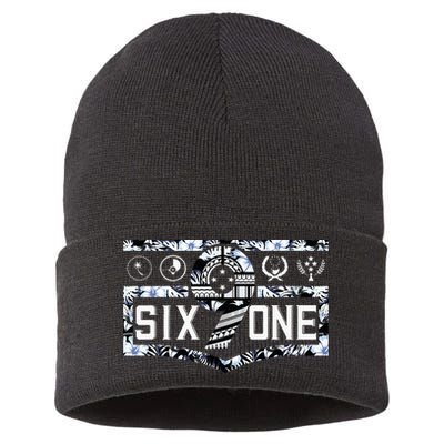 Micronesia 691 Pohnpei Chuuk Yap Kosrae Sustainable Knit Beanie