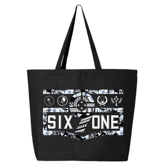 Micronesia 691 Pohnpei Chuuk Yap Kosrae 25L Jumbo Tote