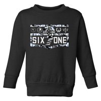 Micronesia 691 Pohnpei Chuuk Yap Kosrae Toddler Sweatshirt
