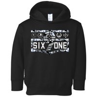 Micronesia 691 Pohnpei Chuuk Yap Kosrae Toddler Hoodie