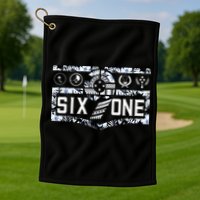 Micronesia 691 Pohnpei Chuuk Yap Kosrae Golf Towel