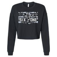 Micronesia 691 Pohnpei Chuuk Yap Kosrae Cropped Pullover Crew