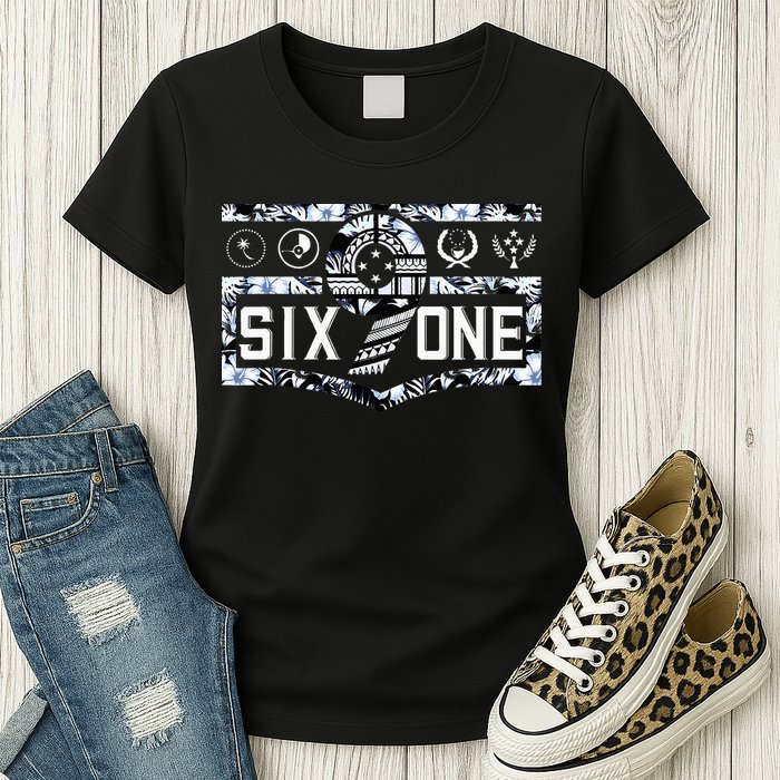 Micronesia 691 Pohnpei Chuuk Yap Kosrae Womens T-Shirt