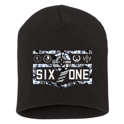 Micronesia 691 Pohnpei Chuuk Yap Kosrae Short Acrylic Beanie