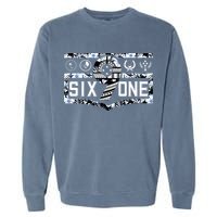 Micronesia 691 Pohnpei Chuuk Yap Kosrae Garment-Dyed Sweatshirt
