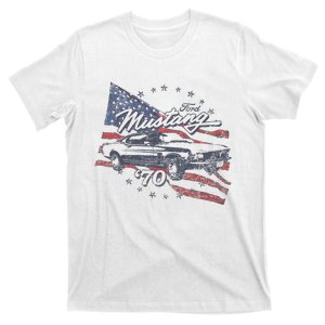 Mustang 70 American Flag T-Shirt