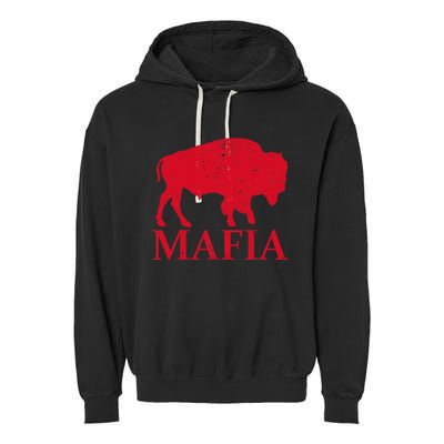 Mafia 716 Buffalo New York Bflo Wny Sport Garment-Dyed Fleece Hoodie