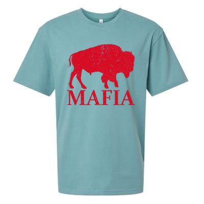 Mafia 716 Buffalo New York Bflo Wny Sport Sueded Cloud Jersey T-Shirt