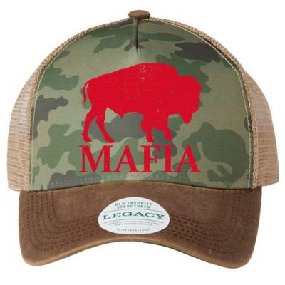 Mafia 716 Buffalo New York Bflo Wny Sport Legacy Tie Dye Trucker Hat