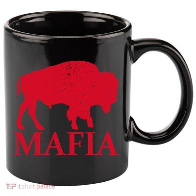 Mafia 716 Buffalo New York Bflo Wny Sport 11oz C Handle Ceramic Mug