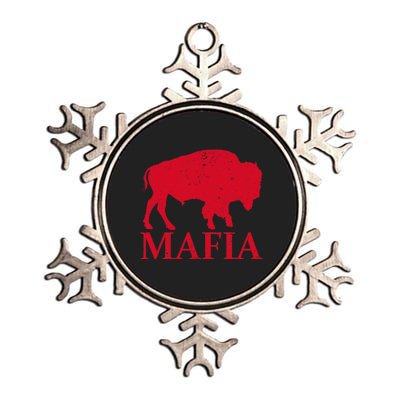 Mafia 716 Buffalo New York Bflo Wny Sport Metallic Star Ornament