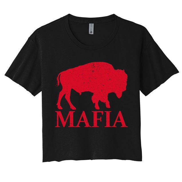 Mafia 716 Buffalo New York Bflo Wny Sport Crop Top