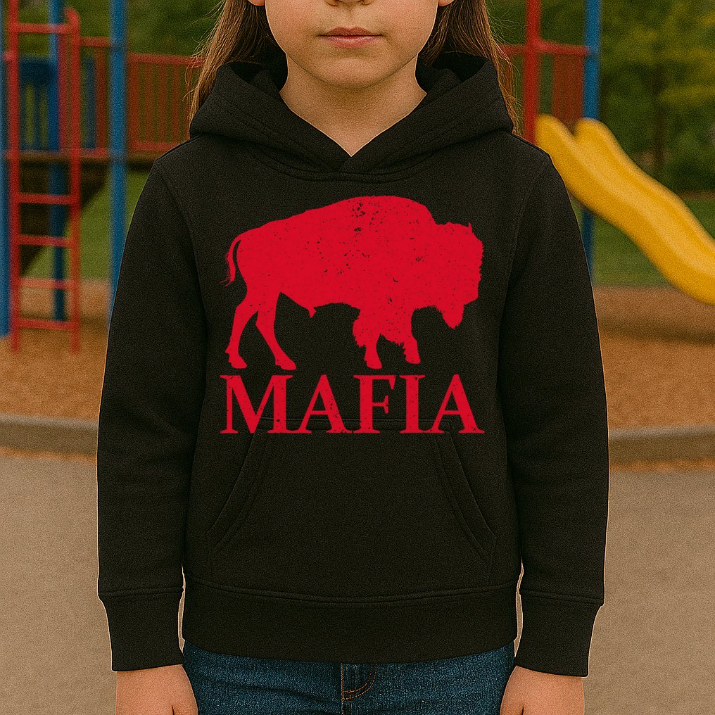 Mafia 716 Buffalo New York Bflo Wny Sport Kids Hoodie