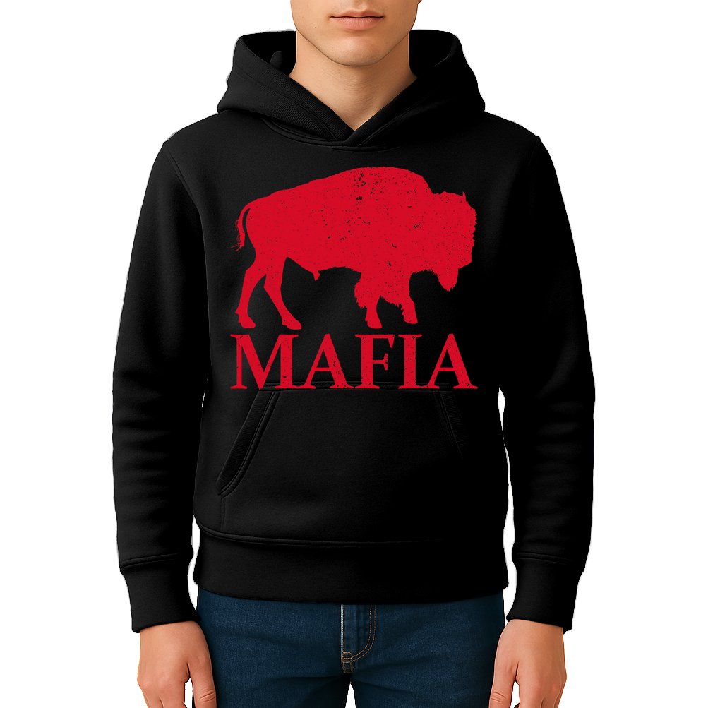 Mafia 716 Buffalo New York Bflo Wny Sport Kids Hoodie