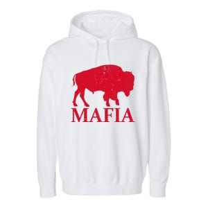 Mafia 716 Buffalo New York Bflo Wny Sport Garment-Dyed Fleece Hoodie