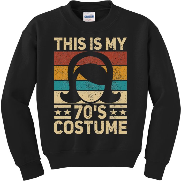 My 70s Costume 70 Styles Women 70s Disco 1970s Party Outfit Kids Sweatshirt