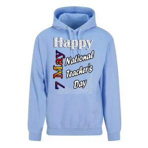 May 7th National Teachers Day T Fun Idea Gift Unisex Surf Hoodie