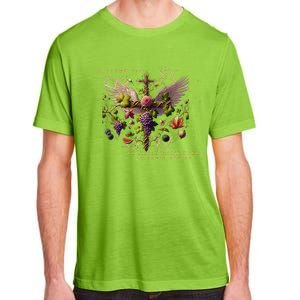 Mathew 7:16 Ye Shall Know Them By Their Fruits Adult ChromaSoft Performance T-Shirt