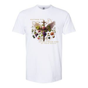 Mathew 7:16 Ye Shall Know Them By Their Fruits Softstyle CVC T-Shirt