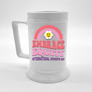 March 8 International Day Embrace Equity Gift Beer Stein