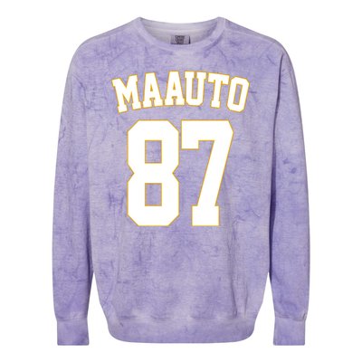 Maauto 87 Colorblast Crewneck Sweatshirt