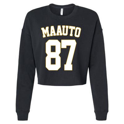Maauto 87 Cropped Pullover Crew